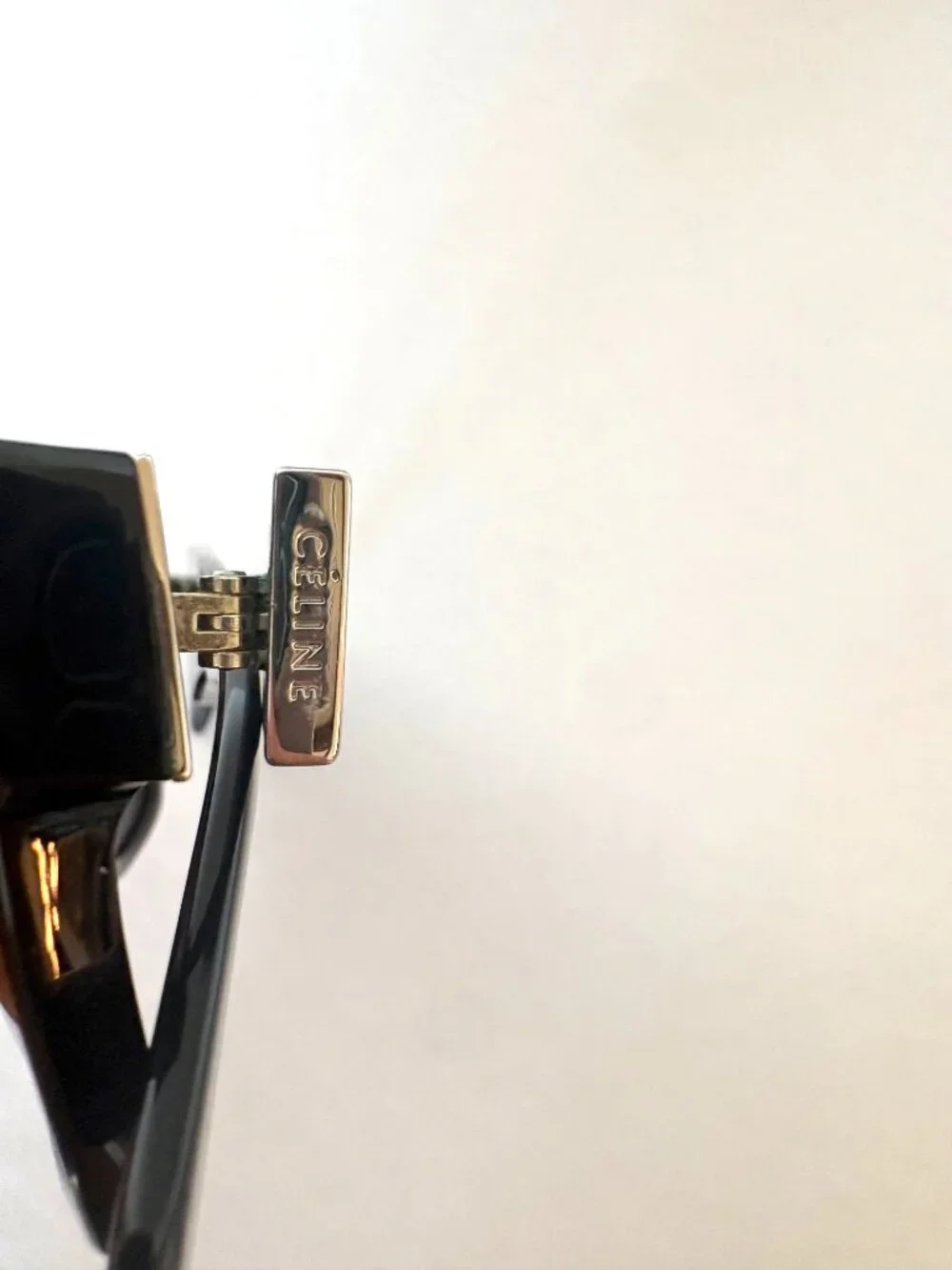 Celine, Acetate Rectangular Sunglasses - Picture 11 of 14